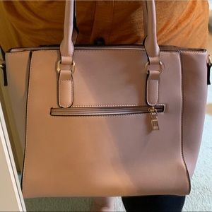 Blush handbag
